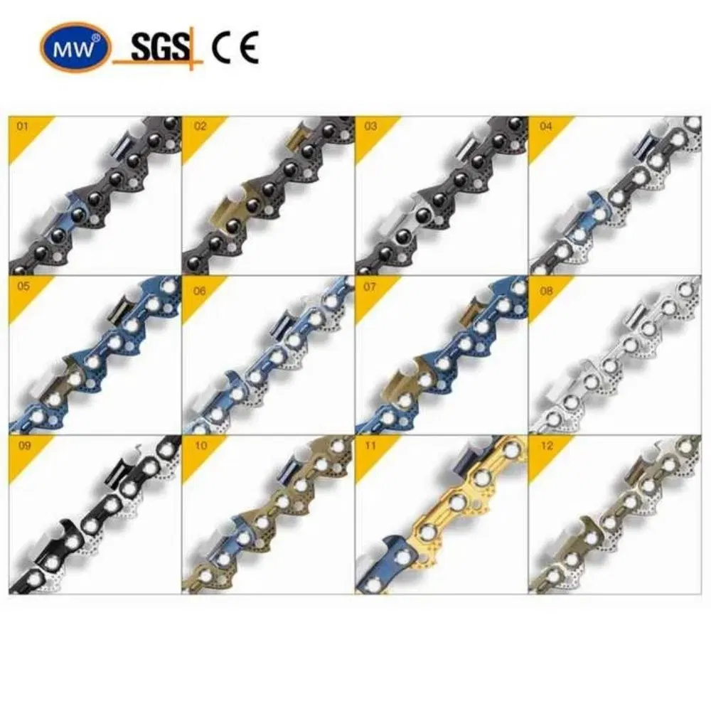 Superior 3/8 Pitch D Series Chainsaw Saw Chains Suitable for Garden Pruning