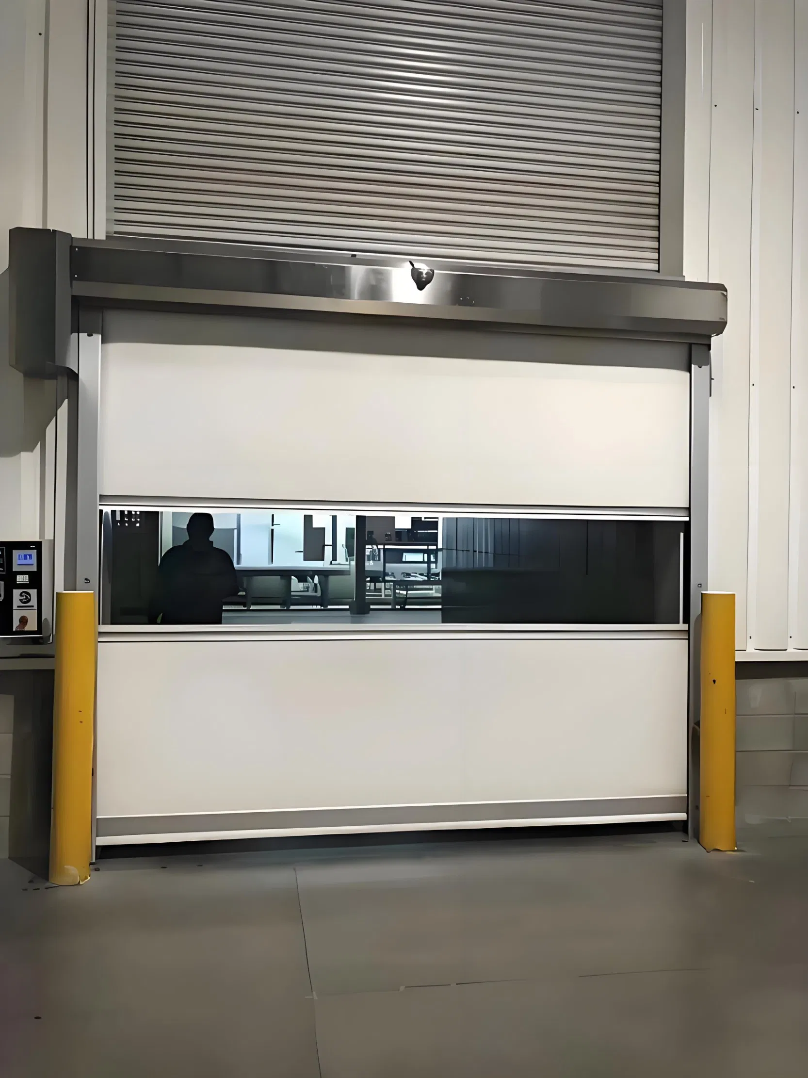 Workshop PVC Dust Proof Wind Proof Roller Shutter Door for Supermarket