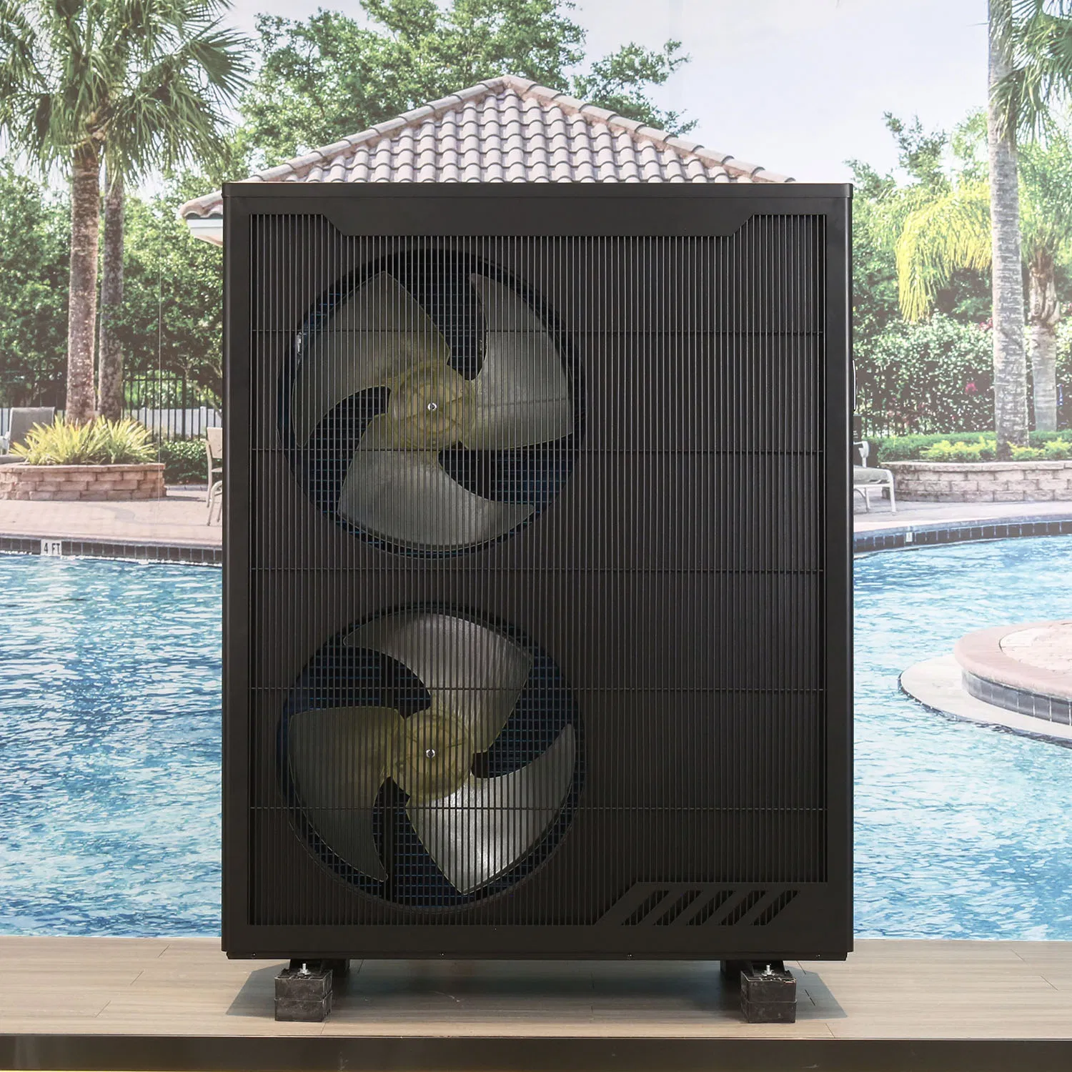 Chinese Factory R290 Swimming Pool Heat Pump Water Heating 40 Degrees