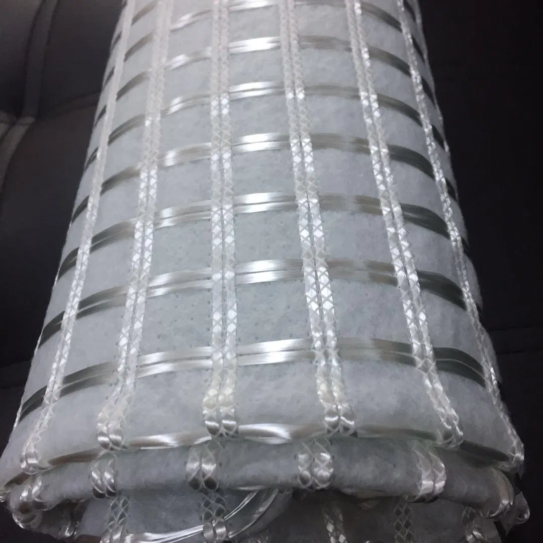 Fiberglass Geogrid High Quality Warp-Knitting Reinforced Composite Geotextile