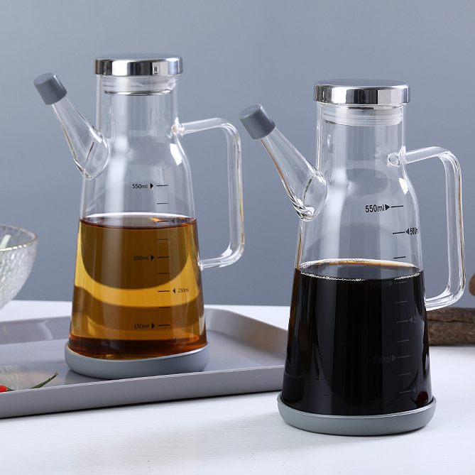 Big Capacity Oil Pot Glass Water Pot Teapot for Sale