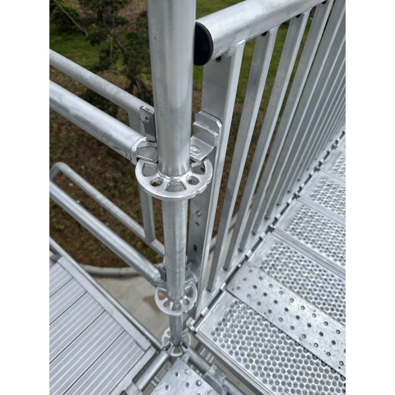 Galvanized Ringlock Standard with Crimped Spigot for Scaffolding Accessories Layher System