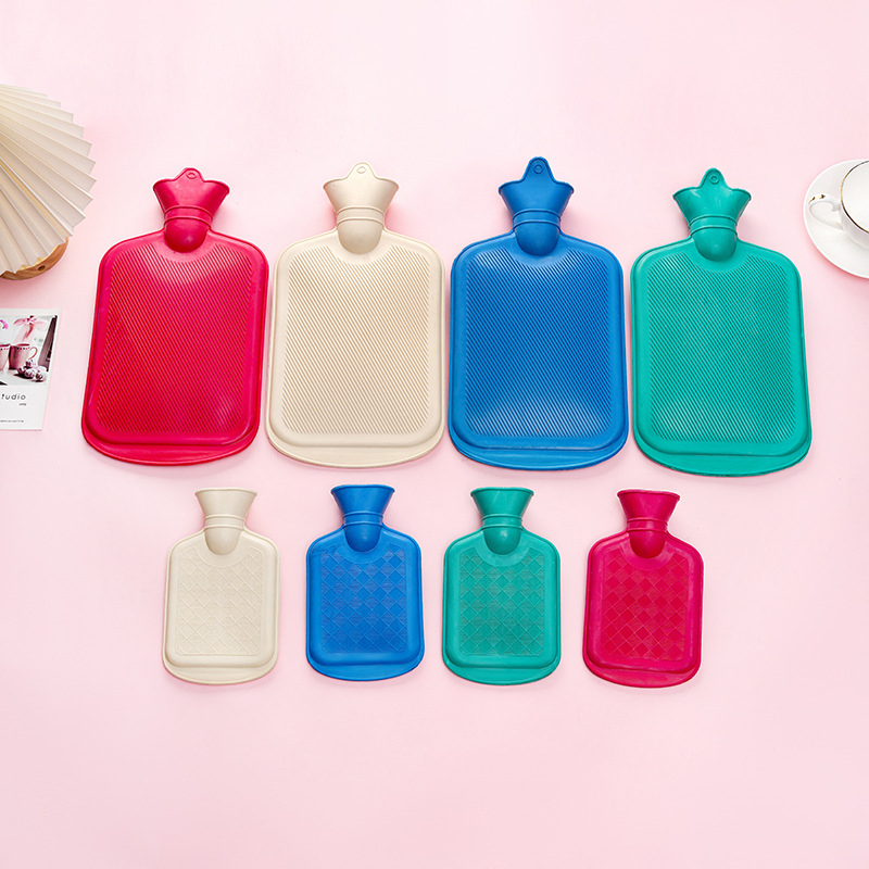 2000ml Good Quality Light Colourful BS Standard Rubber Sport Hot Water Bottle