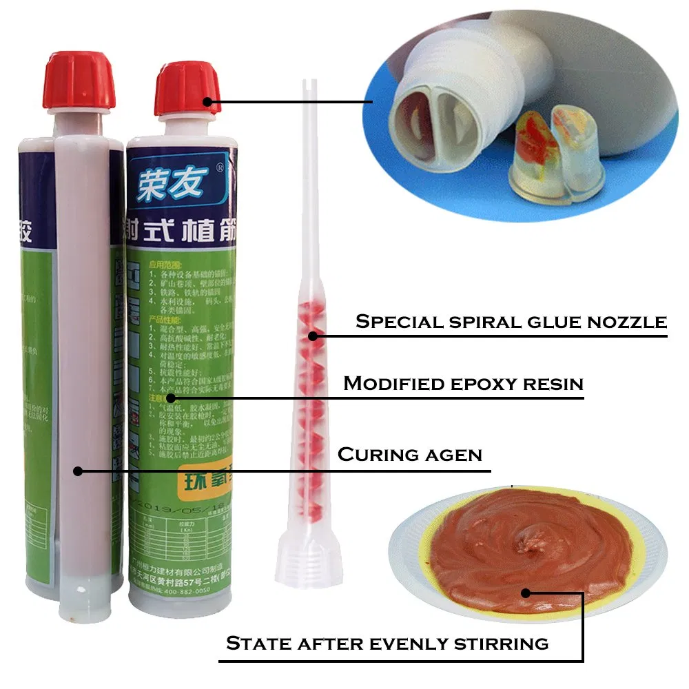 Anti-Aging Professional High Strength Construction Epoxy Resin Insulation Anchoring Adhesive