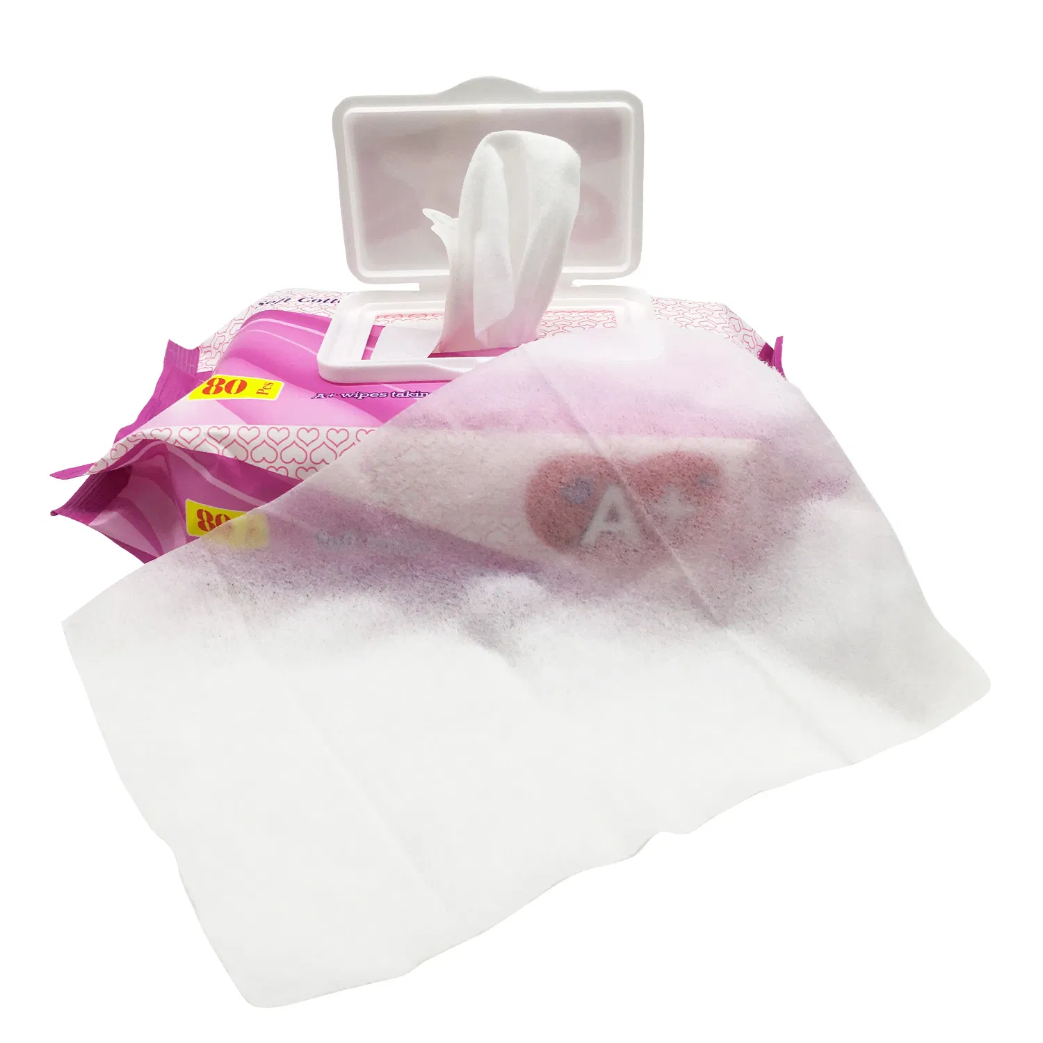 Bes Natural Organic Lemon Flavor Baby Wipes for Children Face
