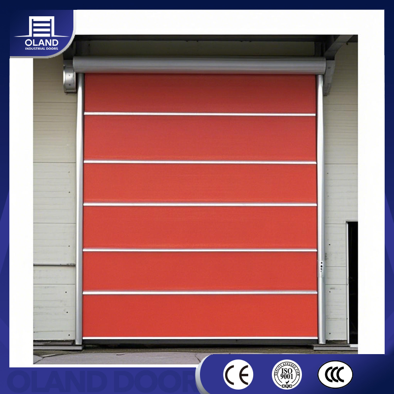 Hot Selling Modern Waterproof PVC Fabric High Speed Doors Factory Industrial Security Rolling Shutter Automatic Windproof Quick Door for Clean Room or Warehouse