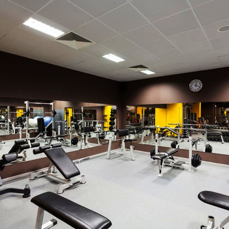 Factory Custom Yoga Studio Dance Studio Gym Covering Safety Film Explosion-Proof Mirrors