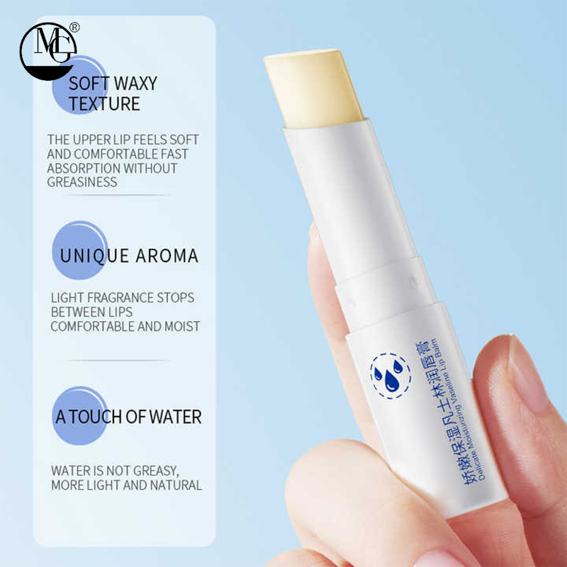 Organic Mint Soothing Nourishing Soften Petrolatum Vitamin E Deeply Moisturizing Lip Balm