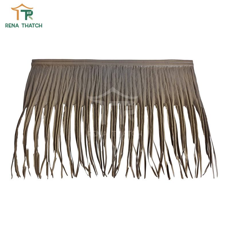 Artificial Class a Fire Rated Plastic Fiber Synthetic Palm Fronds Tiki Palm Ex Thatch