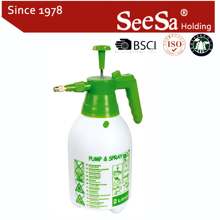 1L 1.5L 2L Mini Plastic Hand Pressure Hand Pump Manual Garden Mist Sprayer