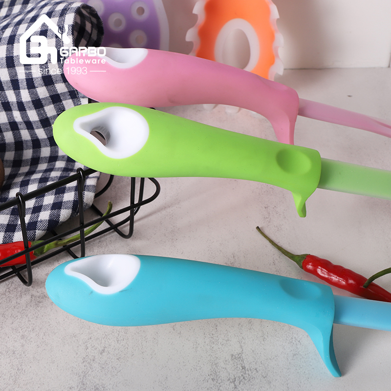Wholesale Home Use Dinner Non Stick 6PCS Colorful Silicone Kitchen Cooking Utensil Set