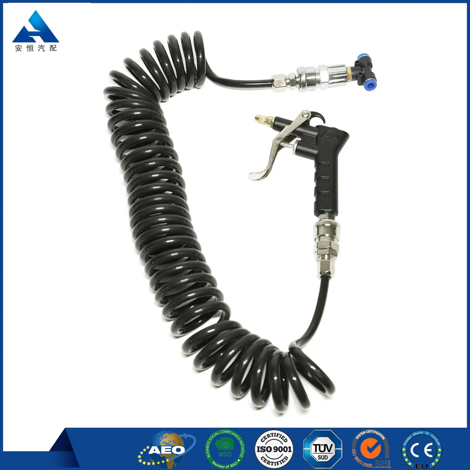 High Quality Pneumatic Tools High Power Air Dust Gun Kit Dual Purpose High Pressure Air Vacuum Blow Gun Set