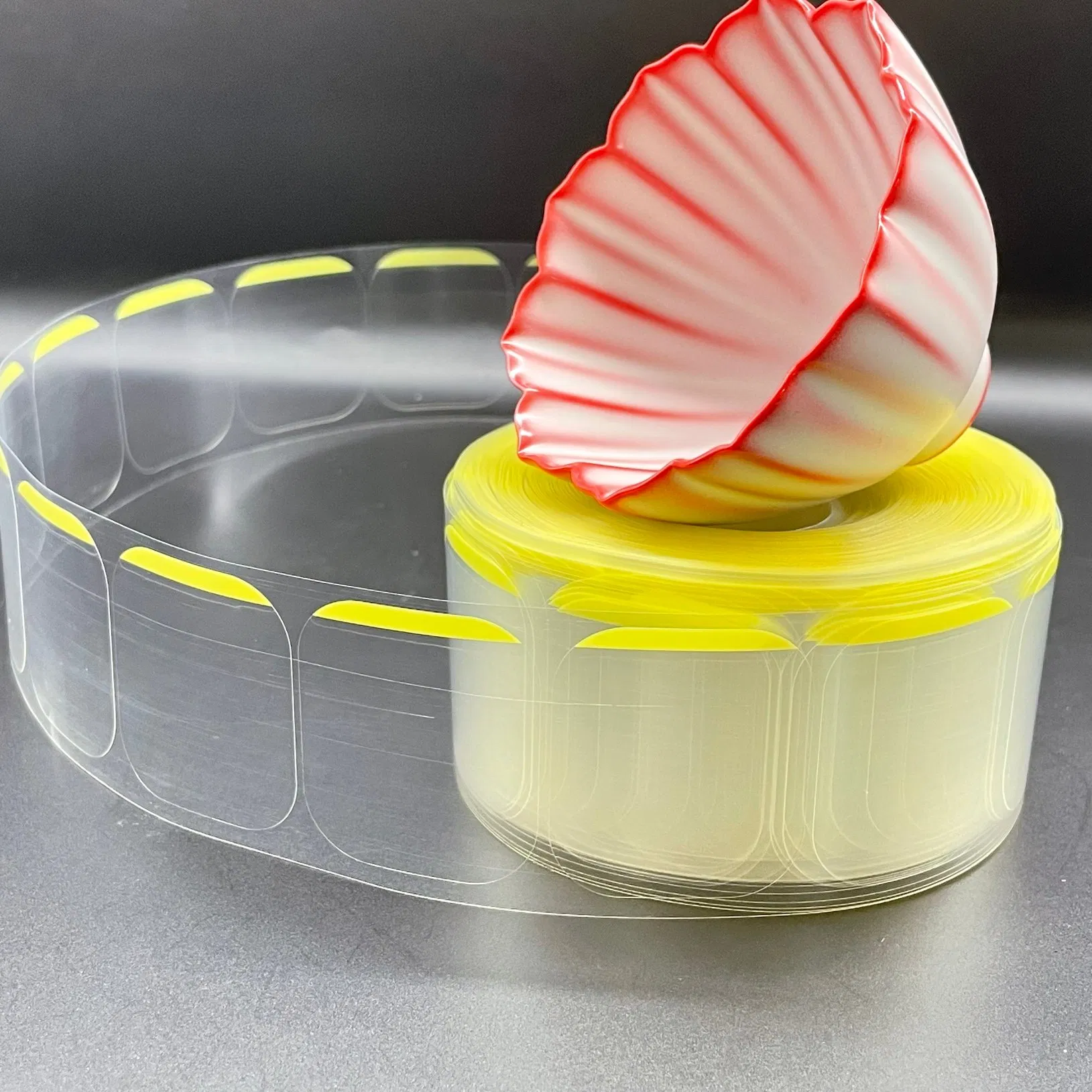 Clear Anti Slip Discs for Hydrophobic Lenses Edging Lens Protecting Sticker Pad Film Lens Protection Sticker Blocking Pad