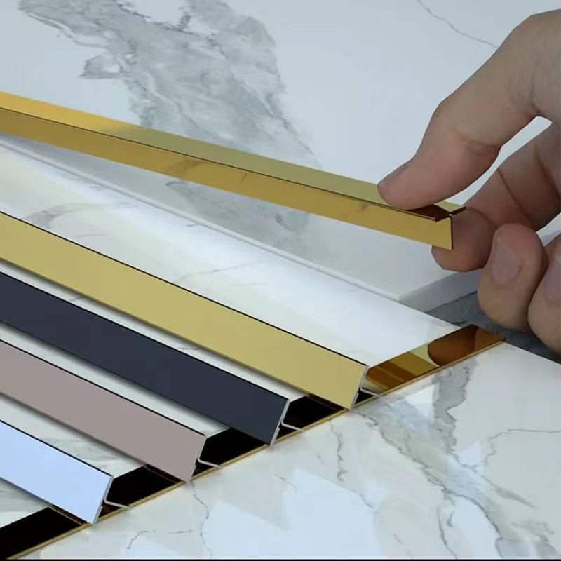 T 20 Stainless Steel Decorative Strip for Tile & Background Wall Tile Trim