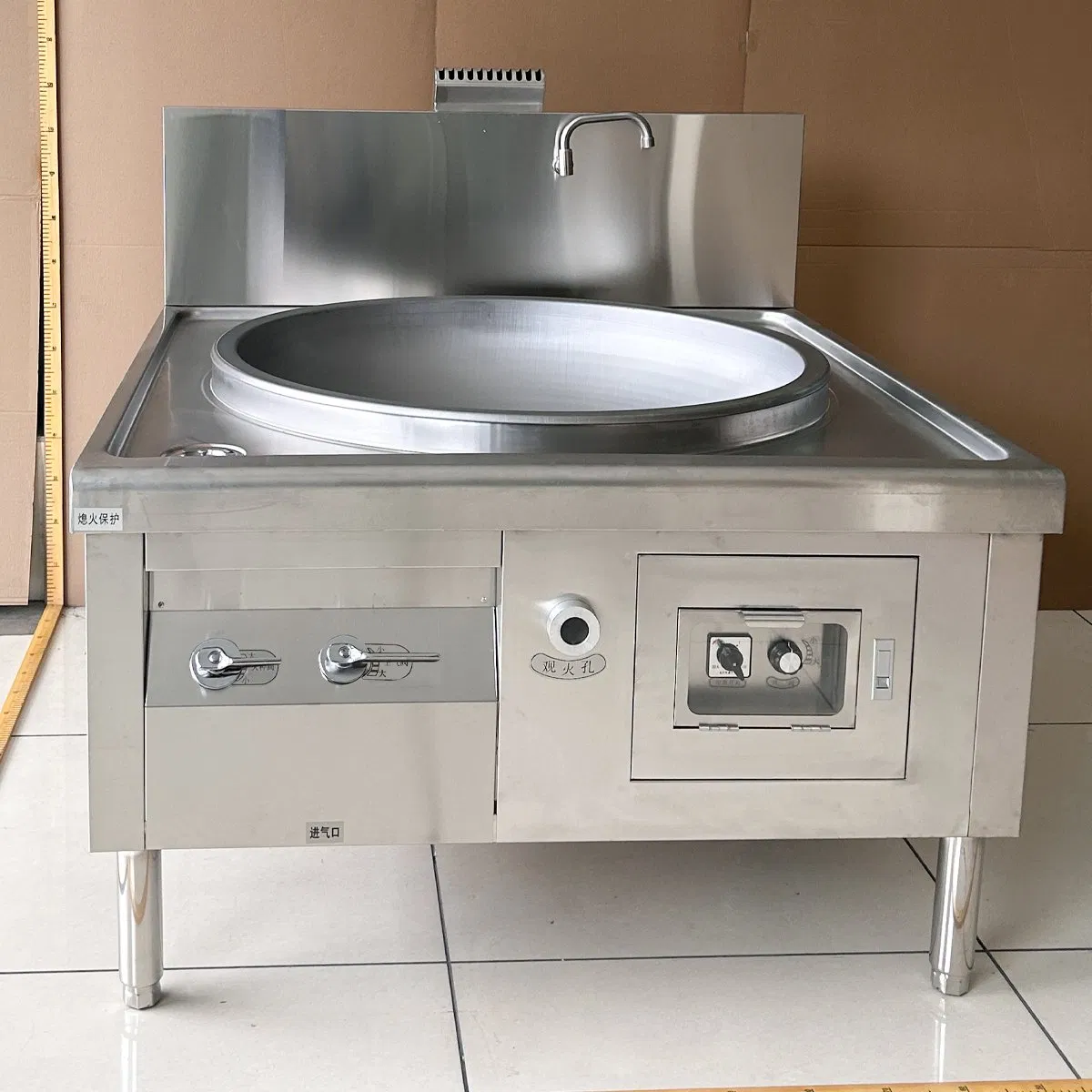 100cm Commercial Stainless Steel Gas Stove for Restaurants