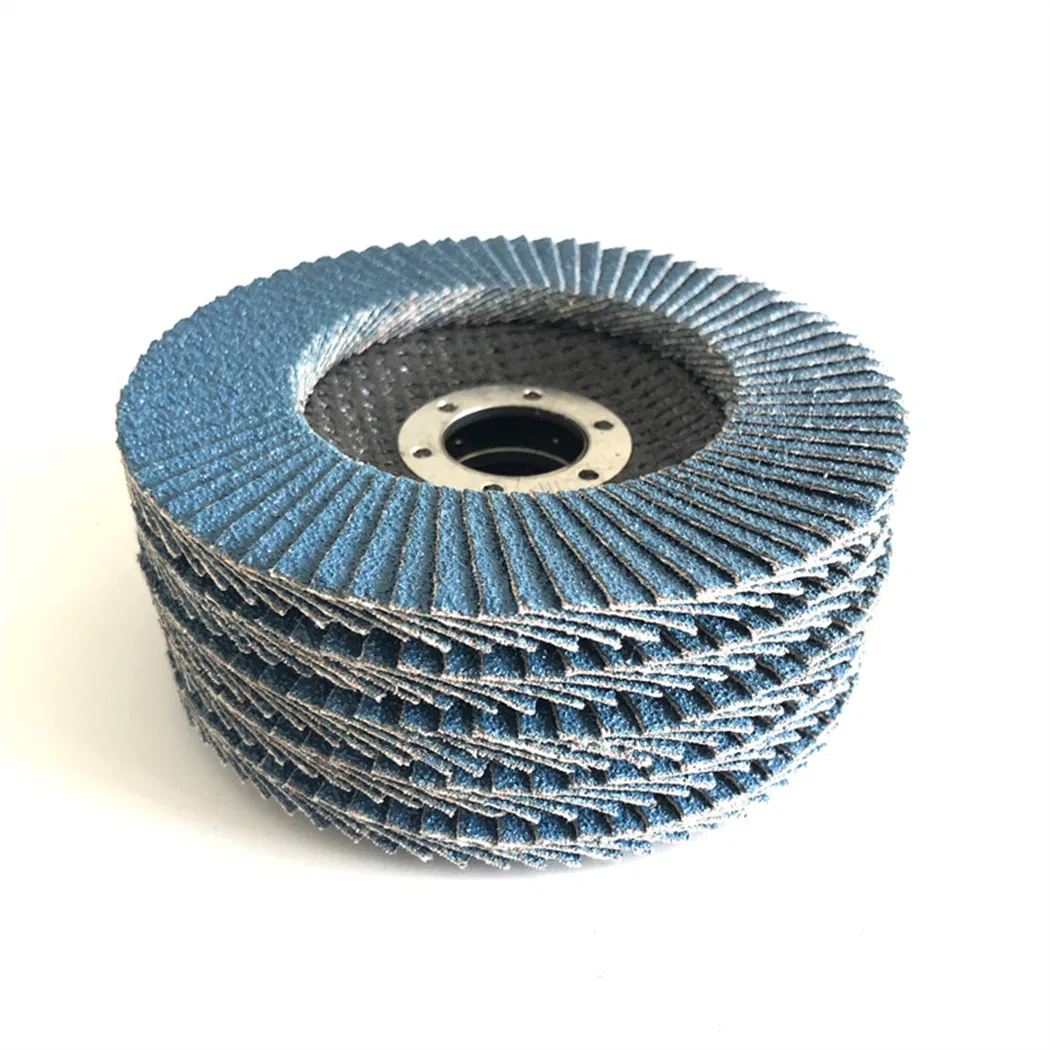 115*22mm Premium Quality Flap Disc for Stainless Steel Polishing