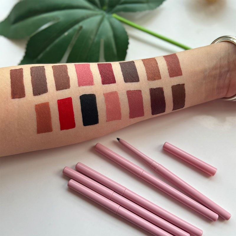 Make up Cosmetic Creamy Custom Private Label Nude Cream Lip Liner Pencil