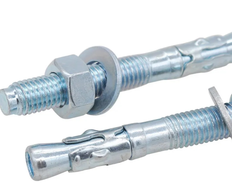 Анкерный болт клиновой 4.8, оцинкованный