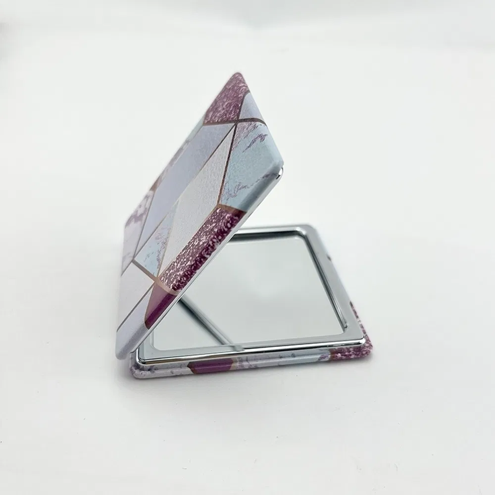 OEM ODM Customizable Anti-Fog Feature Strong Coating Portable Compact Glass Mirror