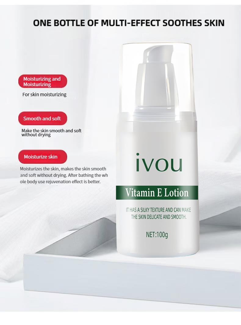 Skincare Vitamin E Squalane Skin Brightening Cream Whitening Effective Body Lotion