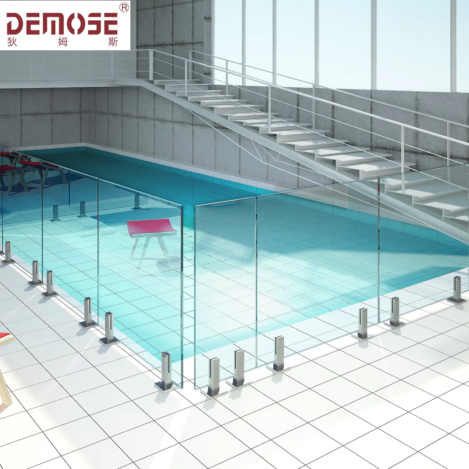 High-Quality Gymnasium Above Ground Pool Safety Fence for Sale (DMS-B28208)