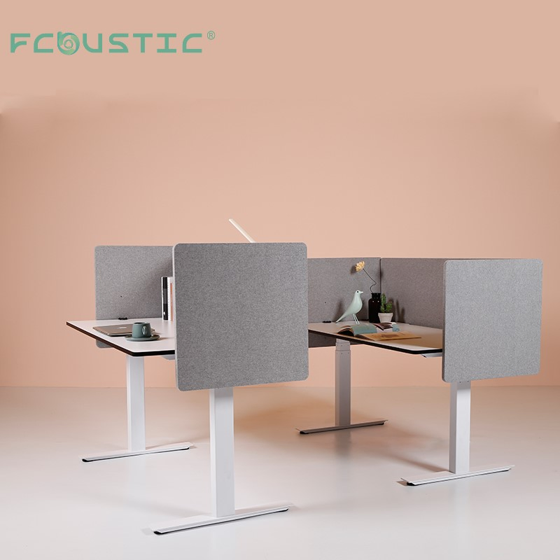 Recycle Polyester Sound Insulation Panels Pet Acoustic Panels Office Desk Acoustic Partition