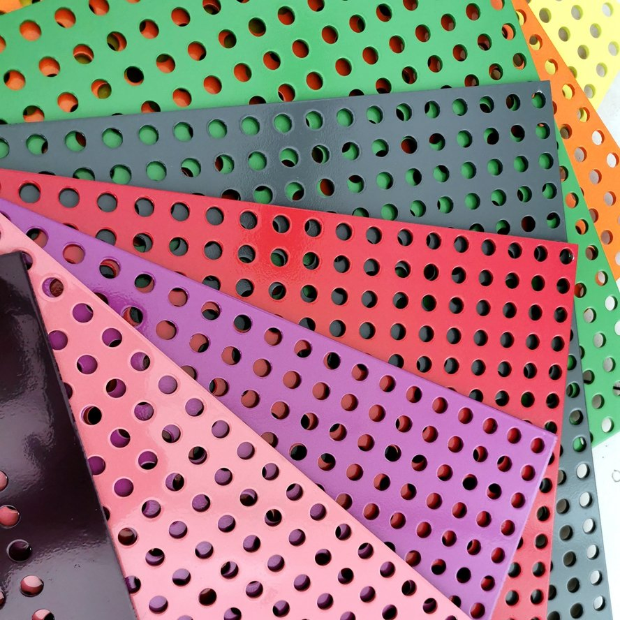 Fireproof Perforated Aluminum Wall Cladding for Curtain Wall Decoration