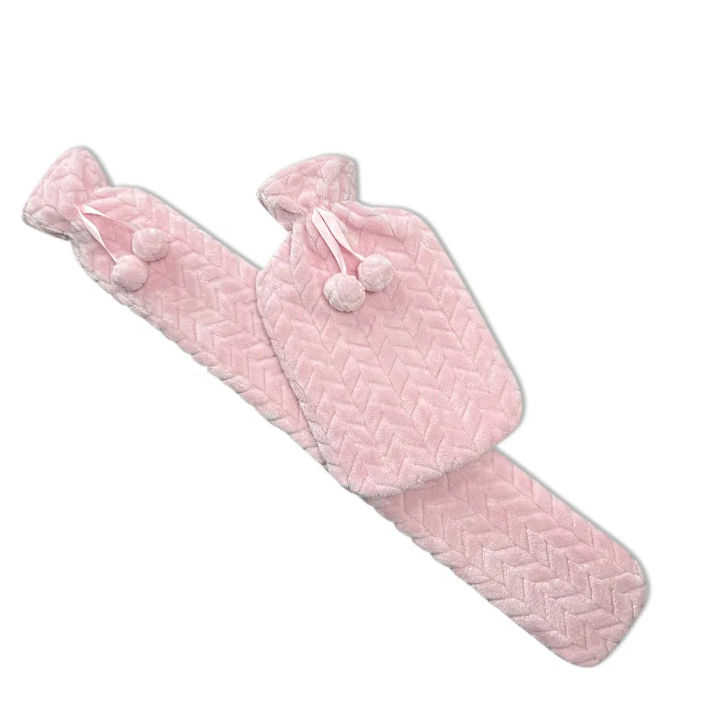 CE Certified Reusable Hot Water Bag 2 Liter Long Hot Water Bottle for Full Body