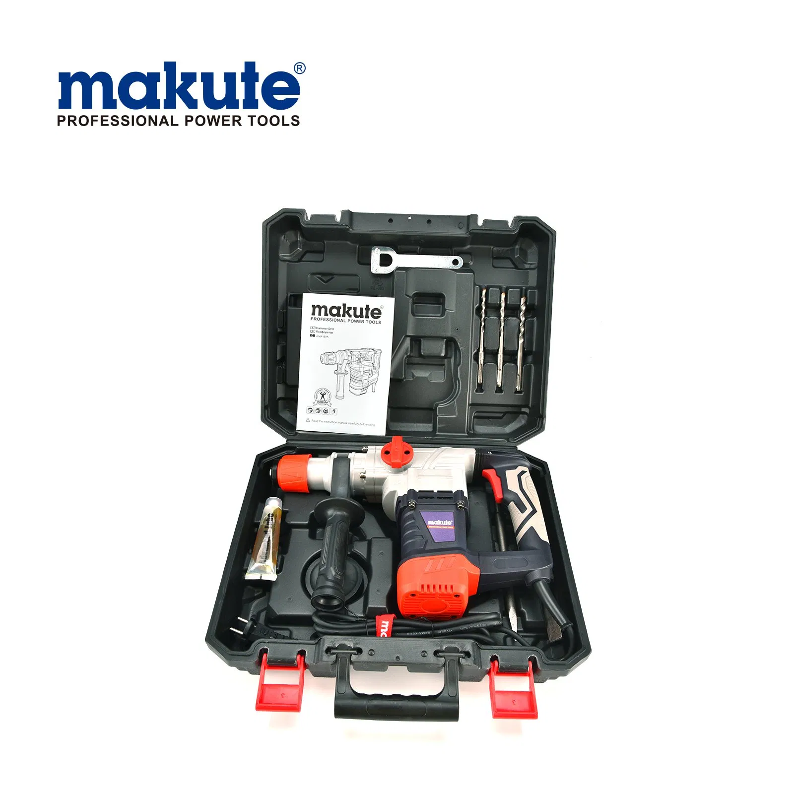 Makute 1200W 32mm Electric Rotary Hammer Rock Jack Drill CE