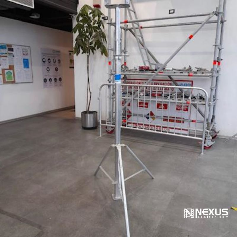 Galvanized Steel Prop Scaffolding Prop Tripod Scaffolding Pipe for Building