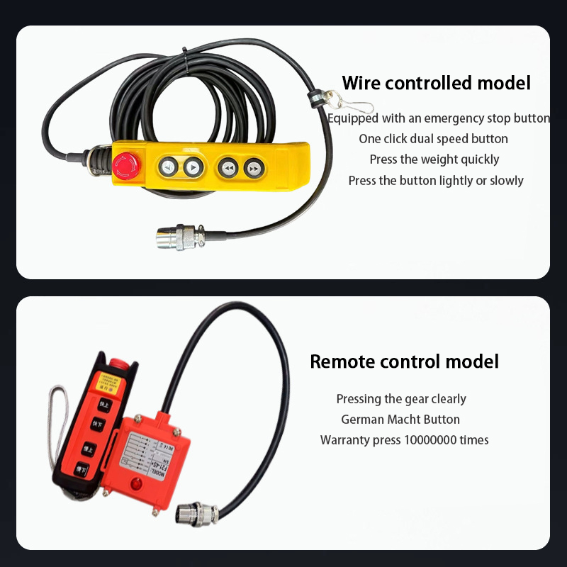 Brushless Micro Electric Hoist 220V Household Lifting Crane