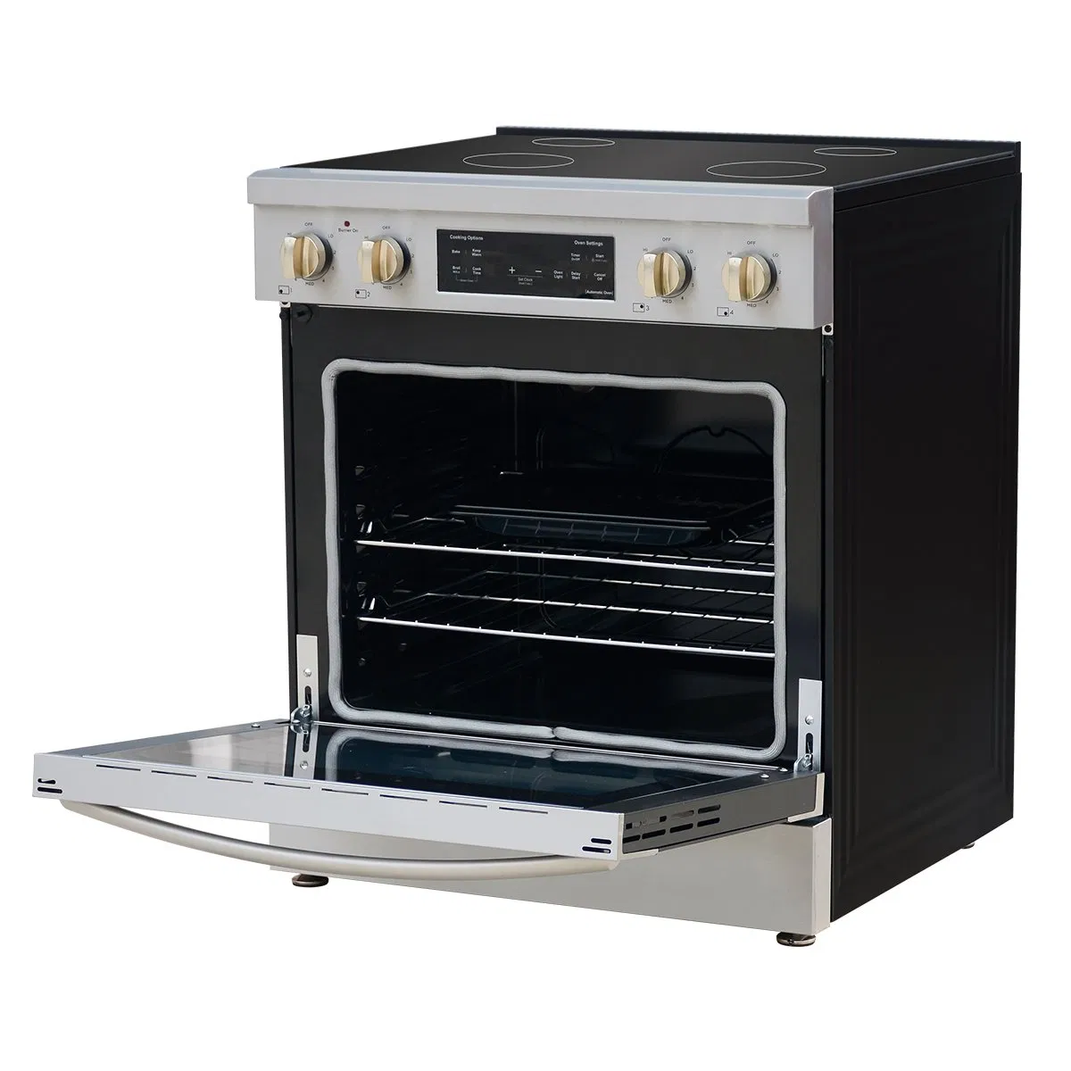 30inch Front Control Freestanding 4 Element Electric Range Stove with CSA (HFP3001E)