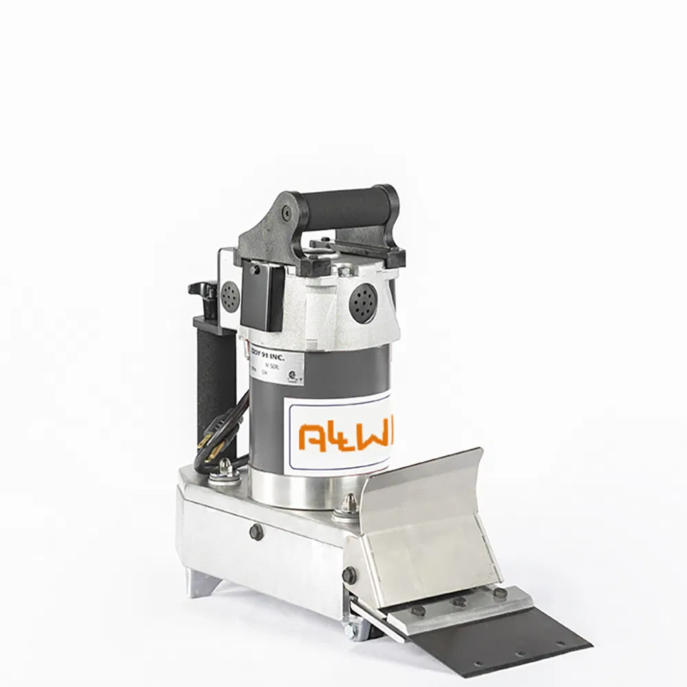 Electric Floor Scraper Machine with 65mn Blades & Detachable Handle