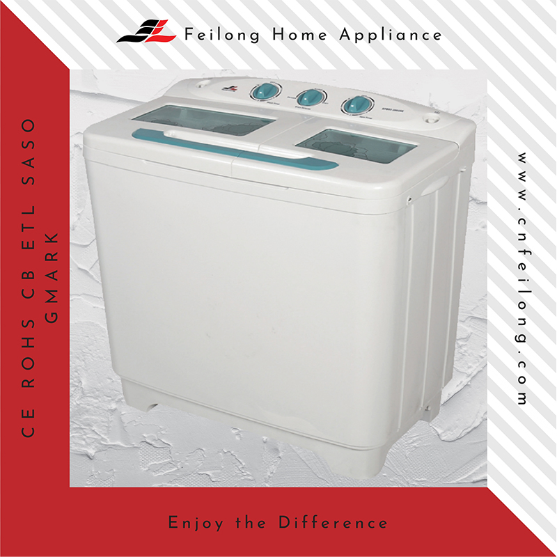 7kg China Best Hot-Selling Xpb70-2208SA Semi-Auto Twin Tub Washing Machine