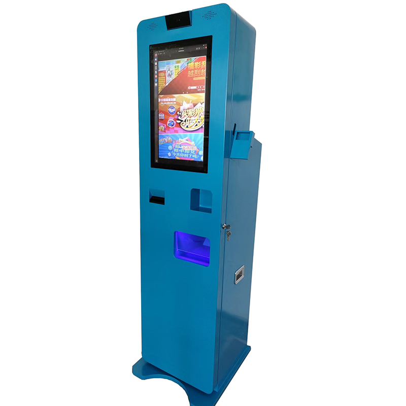 Self Service Vending Machine for Smart Lottery Ticket Kiosk with Ticket Printer and Cash Payment
