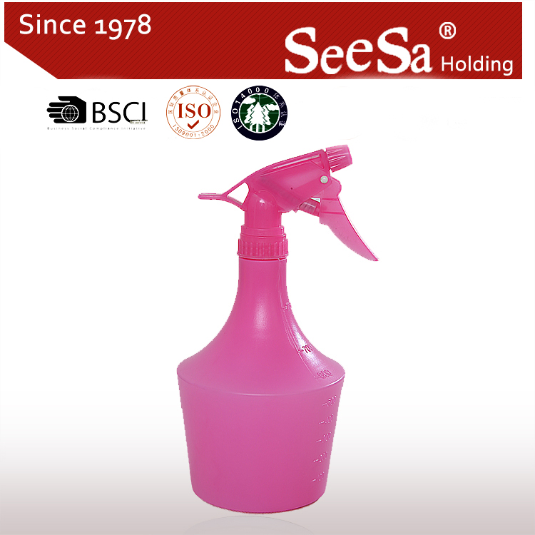 750ml Plastic PE Sprayer Bottle/ Hand Pressure Trigger Sprayer (SX-2013)