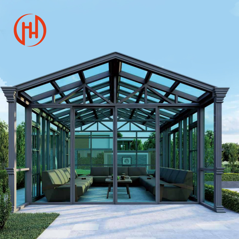 DIY Professional Custom Ready-Made Balcony Sun Room Glass Greenhouse