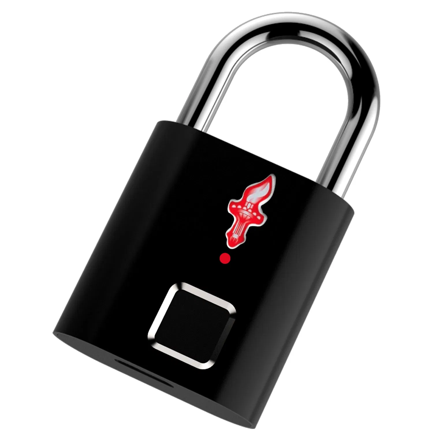 China Factory Safety/Security Combination Keyless Electric/Electronic/Digital/Smart Cylinder Fingerprint Padlock Price for Luggage/Drawer/Container/Password