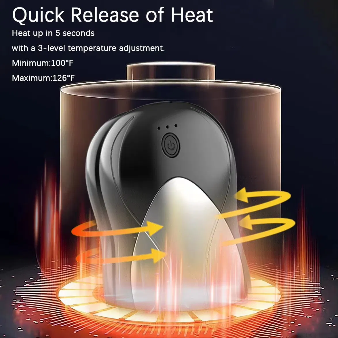 Magnetic Hand Warmer 2025 Smart Gadgets Packet Heater Promotional Gift