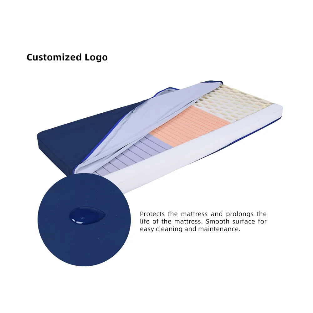 Hospital Bed Mattress with Medical Waterproof Cover for Patient Care