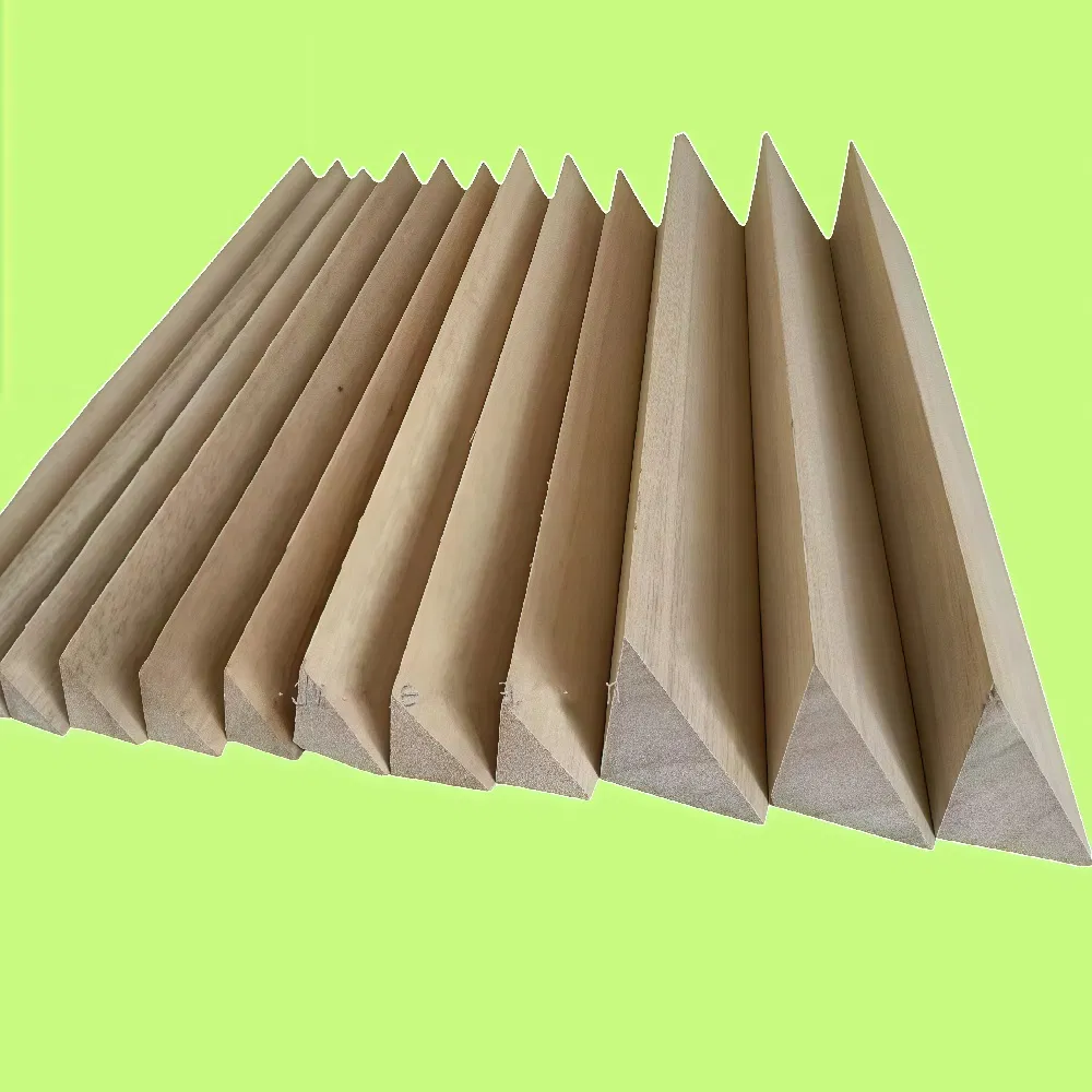 Bulk Solid Wood Chamfer Strips for Construction