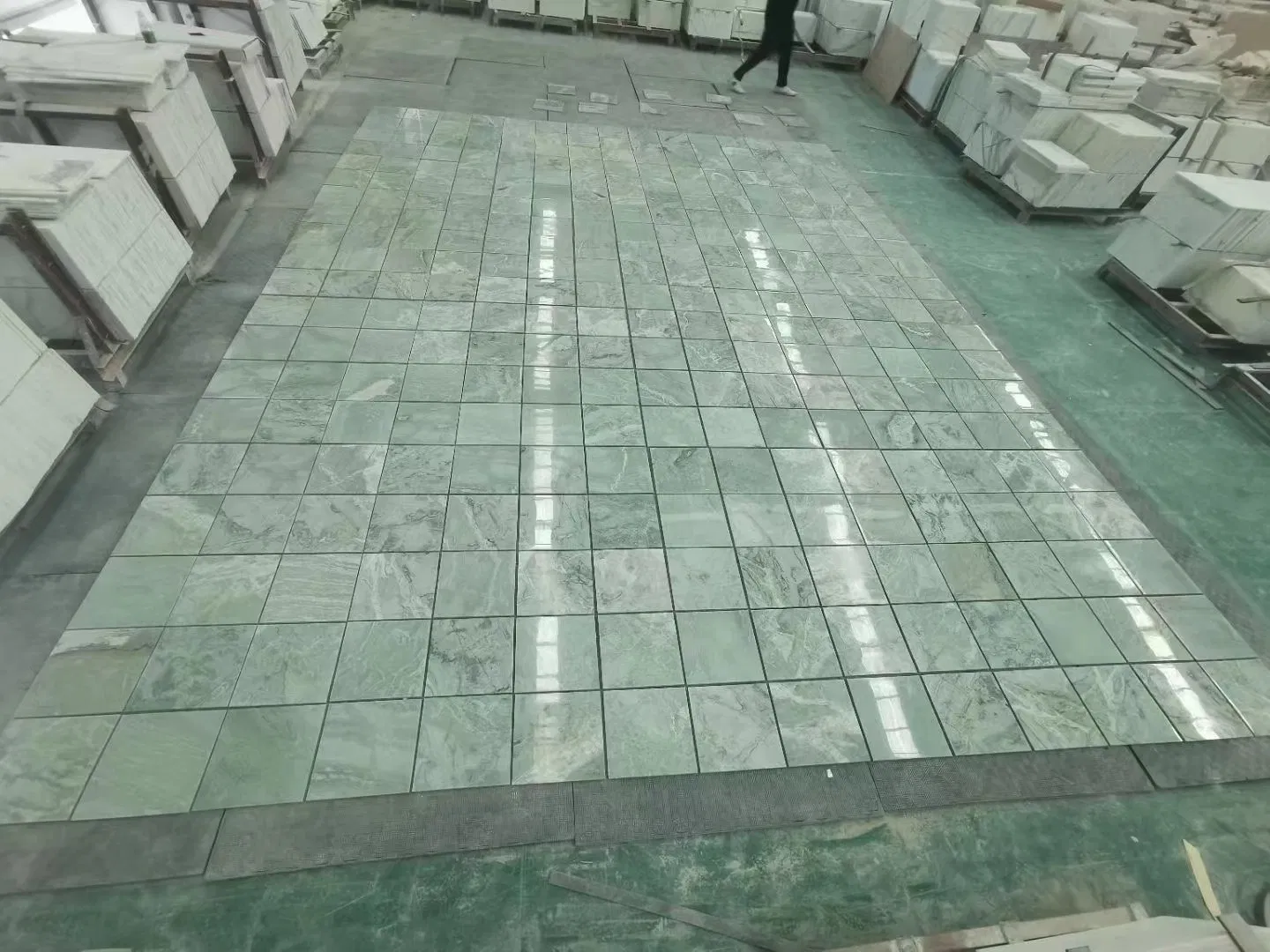 Ming Green Marble Tile: Harmonizing Spaces with The Timeless Beauty of Ming Green