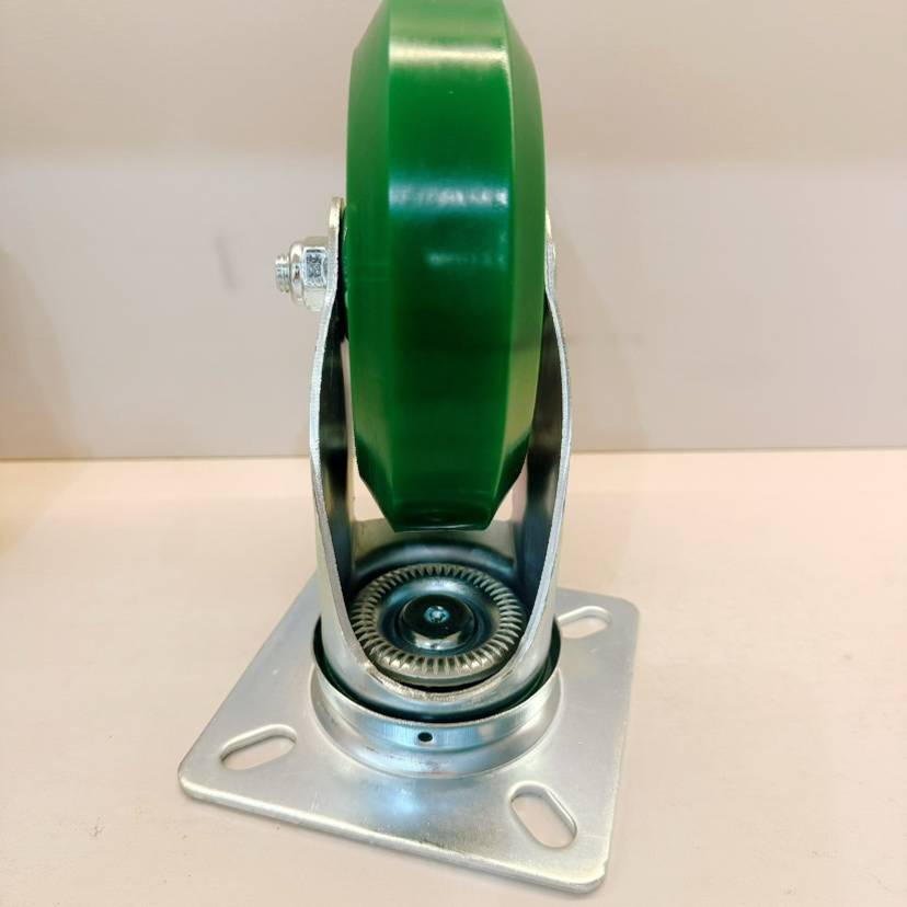 6 Inch Heavy-Duty Sun Core Swivel PU Casters for Trolley Wheel