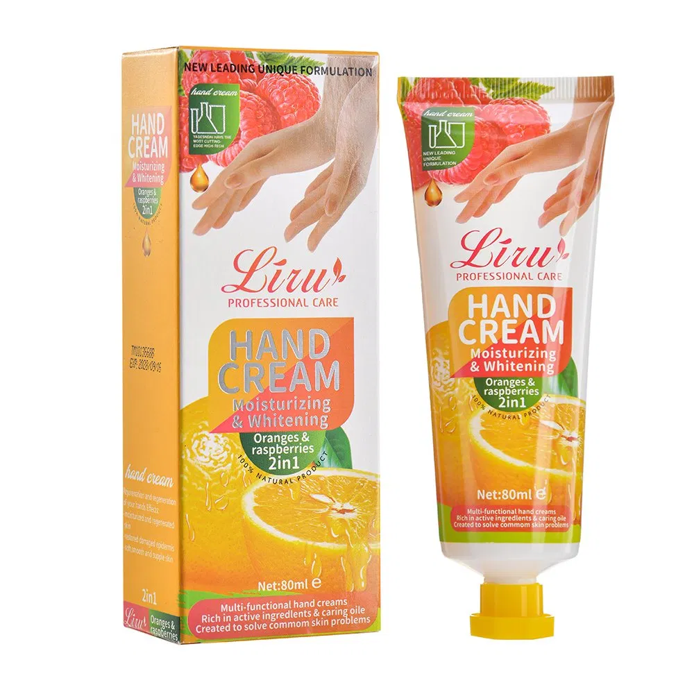 Revitalizing Orange Scented Hand Cream for Deeply Hydrated Skin