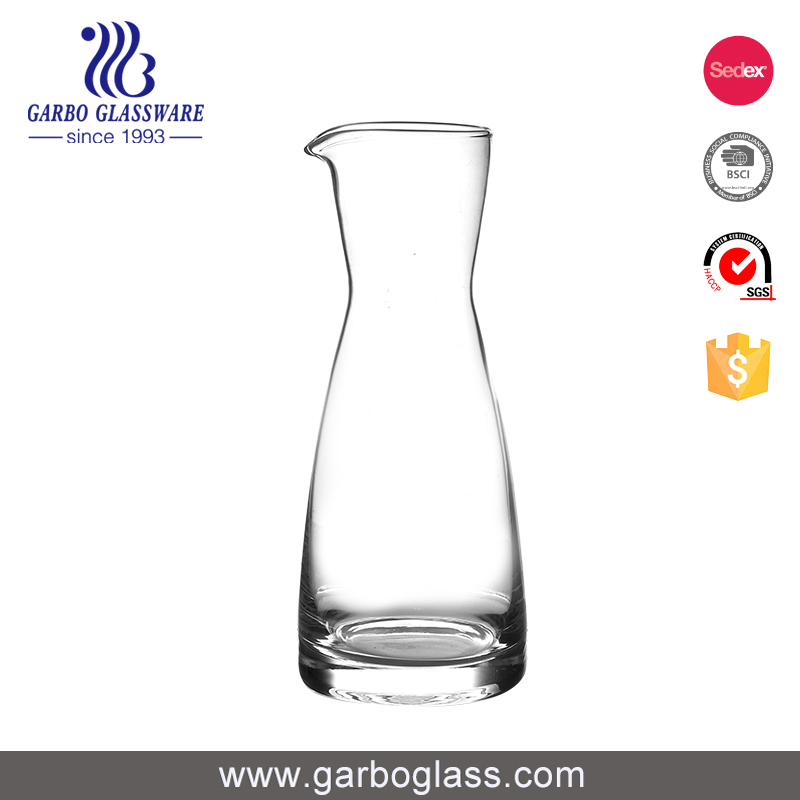 Good Quality Wine Pitcher Crystal Decanter Glass Wine Carafe for Wholesale