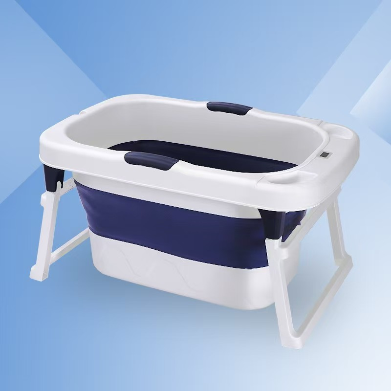 Складная детская ванночка для купания новорожденных