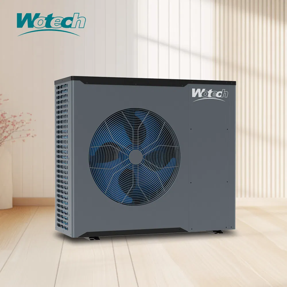 R32 Inverter Split System Heat Pump Water Heater Air Source Water Heat Pump for Central House Heating Cooling and Domestic Hot Water ISO9001 995*410*800mm