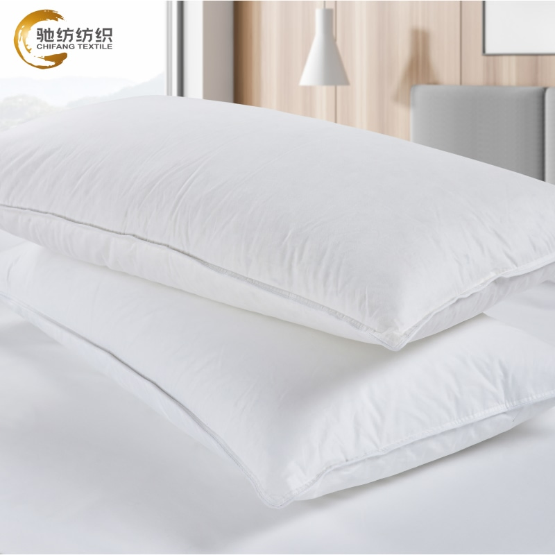 OEM 5 Star Hotel Microfiber Pillow Home Bedding Soft Standard White Pillow