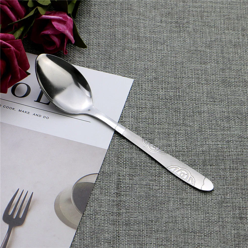 Good Fnishing Spoon Set Pack with Plastic Bag