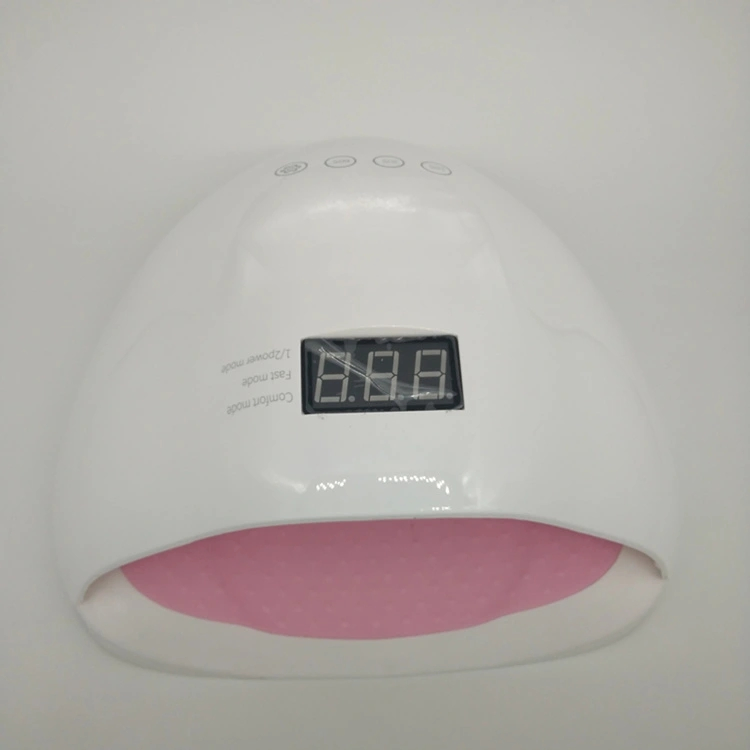 Professional High Power 48W UV Nail Dryer Red Lighting LED UV Curing Nail Lamp Suitable for All Nail Gels